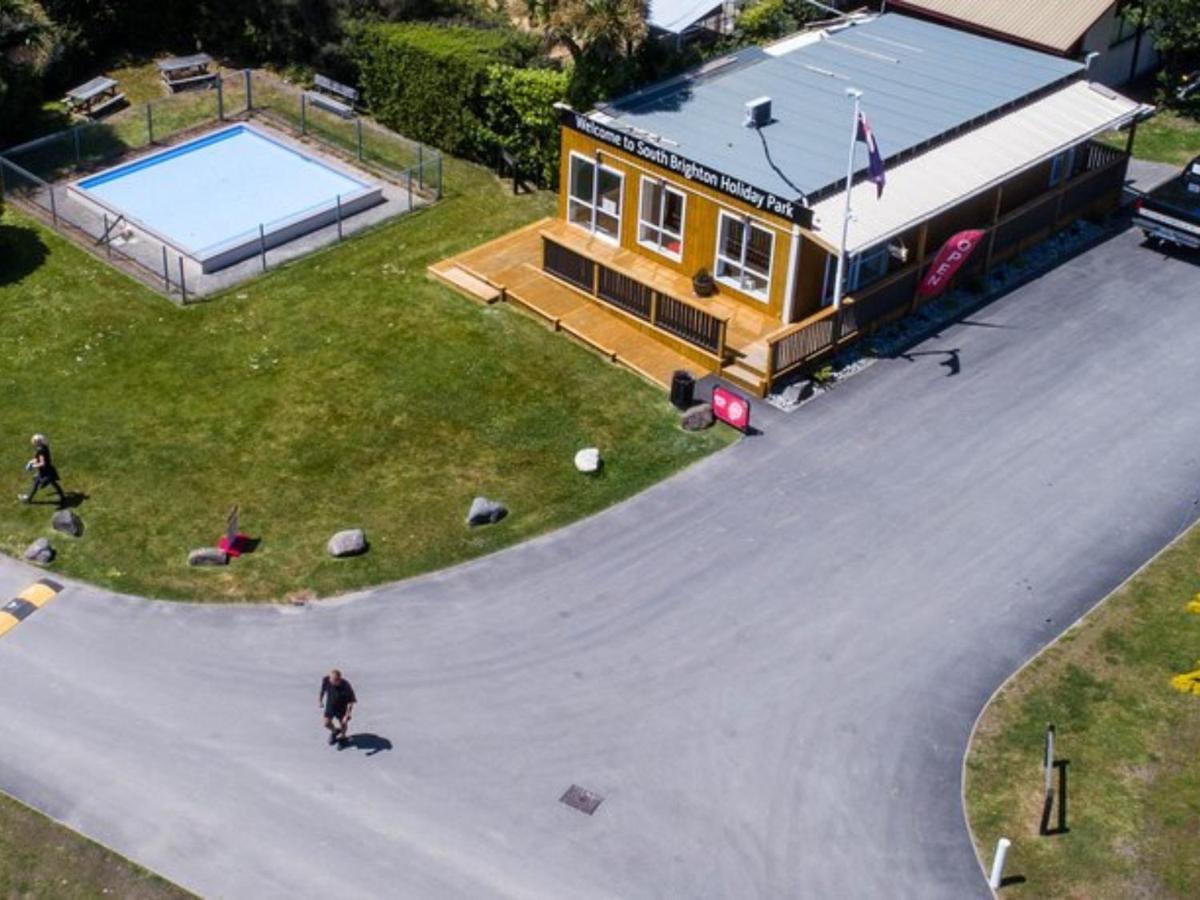 South Brighton Holiday Park Christchurch Exterior foto